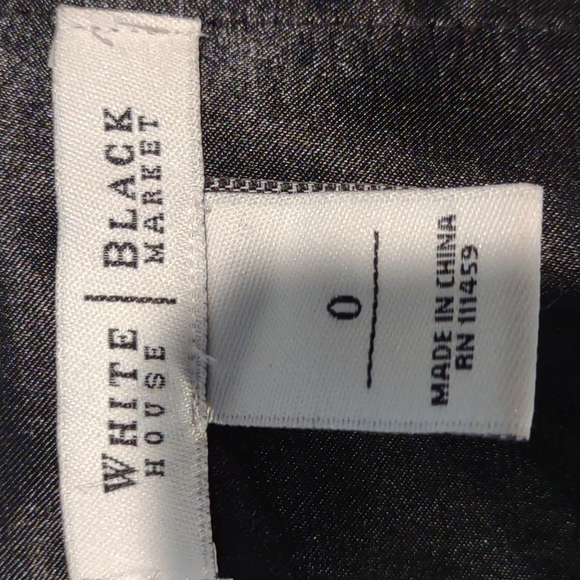 Black Formal/Cocktail Dress by White House Black Market. Size 0 - Picture 8 of 9